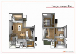 建物プラン例の中のパース写真になります！