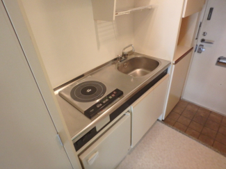 コンパクトなキッチン