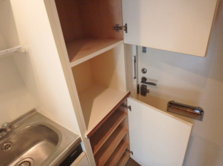 玄関が片付く下駄箱付きです