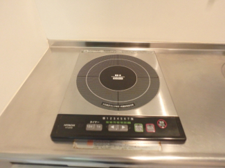 電気コンロで安全