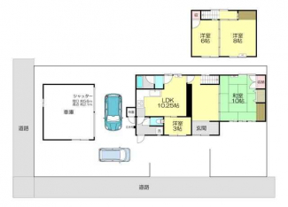 向日葵邸一軒家Ｎ棟の画像
