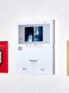 カラーモニター付インターホン