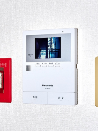 カラーモニター付インターホン