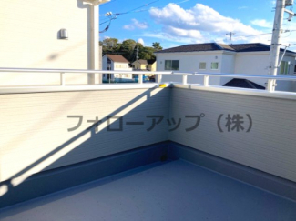 バルコニー付きです