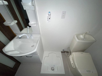 室内洗濯機置き場です