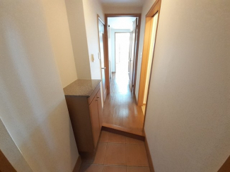 毎日通る玄関はこちらです