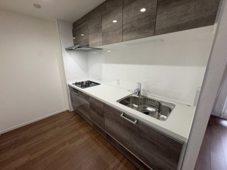 コンパクトなキッチンで掃除もラクラク