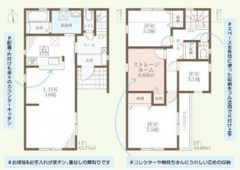 明石市藤が丘１丁目の新築一戸建ての画像