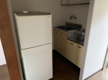 冷蔵庫完備。必要であれば使用できます。