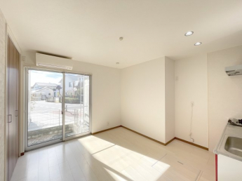 ワンルーム8帖　エアコン付き