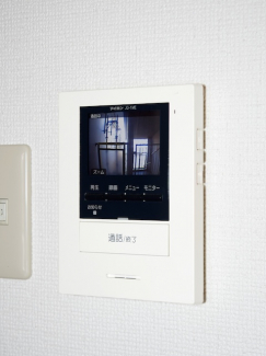カラーモニター付インターホン