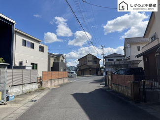 前面道路です。