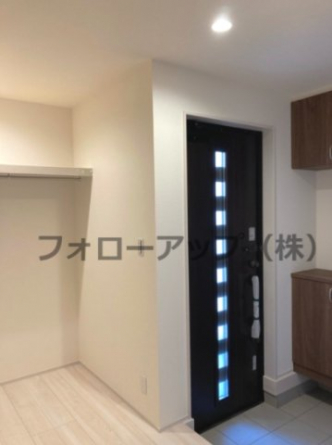 ゆったりとした玄関です