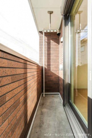 バルコニー付きです