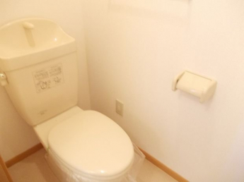 コンパクトで使いやすいトイレです