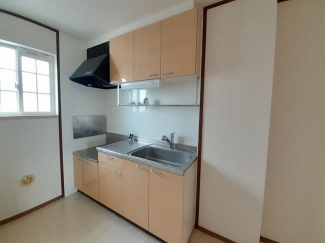 コンパクトなキッチンで掃除もラクラク