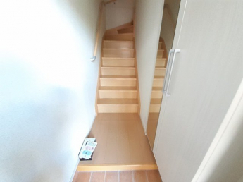 毎日通る玄関はこちらです