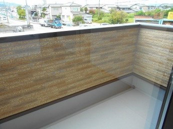 広々としたバルコニーです