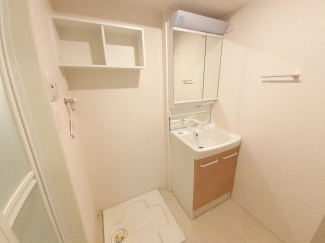 広い洗面スペース