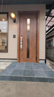 富久町のモダンなお家の画像