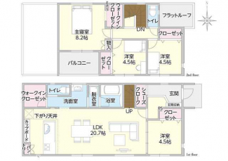 今治市大西町新町の新築一戸建ての画像