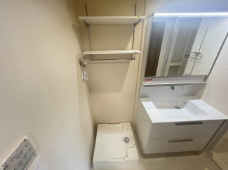 洗濯機置場です