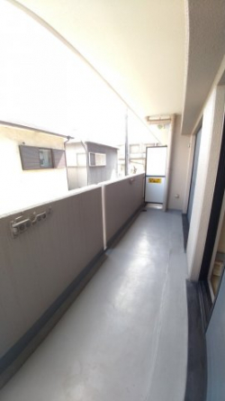 広々バルコニー