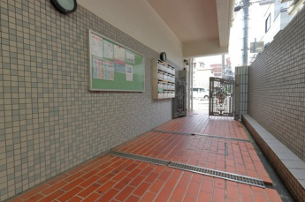 エントランス、集合ポスト