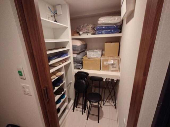 シューズクローゼットがあるので、靴をしまう習慣づけもＯＫ