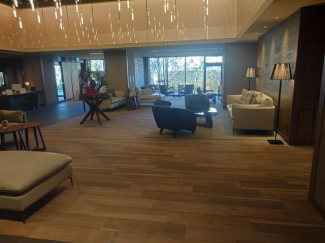 広いゲストルームでお客様がきても安心