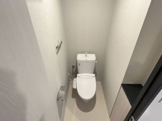 ゆったりとした空間のトイレです