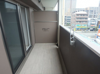 広々使えるバルコニー