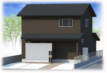 完成予想パース（外観写真）