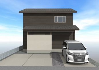 完成予想パース（外観写真）