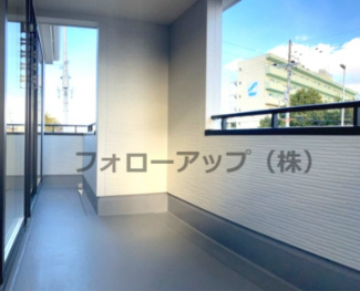 バルコニー付きです