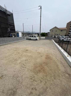 【建築条件なし】　境界ブロック＆フェンス完成いたしました！