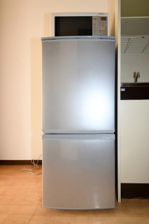 冷蔵庫と電子レンジ