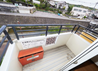 東面バルコニー