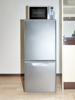 冷蔵庫、電子レンジ