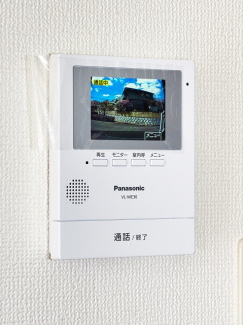 カラーモニター付インターホン