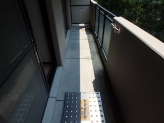 陽当たり良好なバルコニーです