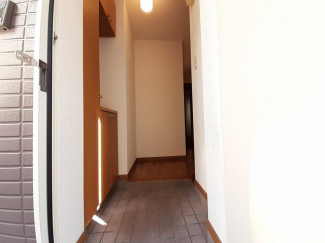 毎日通る玄関はこちらです