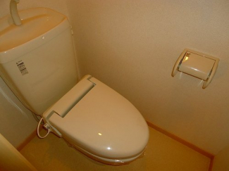 トイレもきれいです