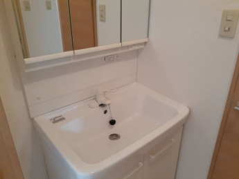 広い洗面スペース