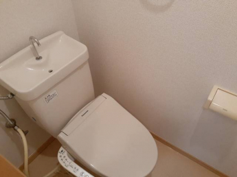 トイレもきれいです