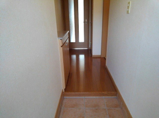 ゆったりとした玄関です