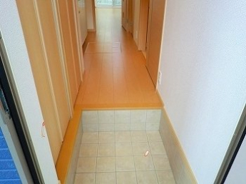 きれいな玄関です