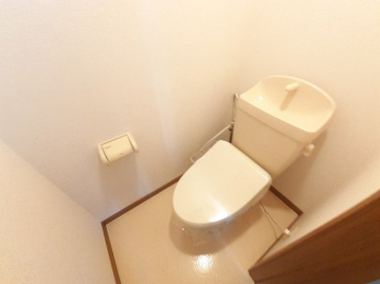 コンパクトで使いやすいトイレです