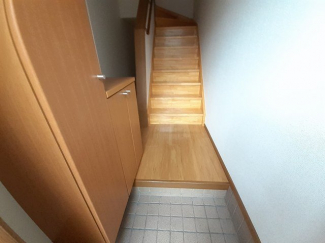 毎日通る玄関はこちらです