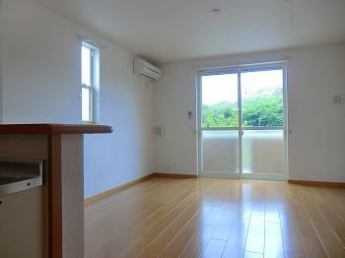 明るい色調の室内です